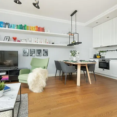 公寓 Cozy Gieysztora Wilanow By Renters *