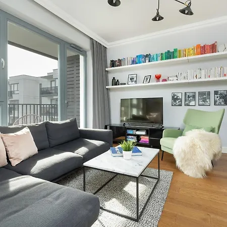 아파트 Cozy Gieysztora Wilanow By Renters *